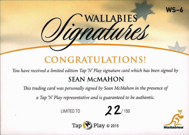 Sean McMahon back