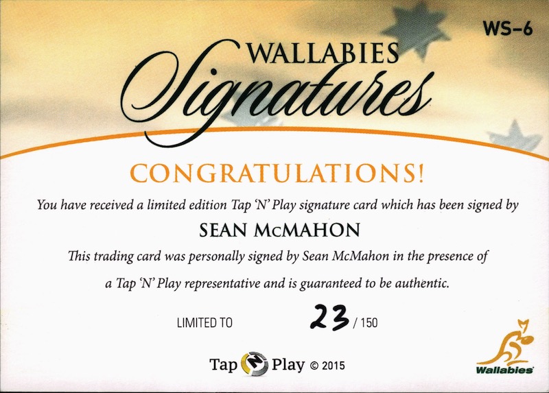 Sean McMahon back