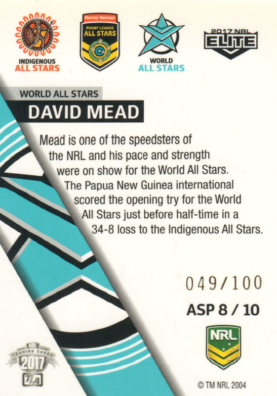 David Mead back