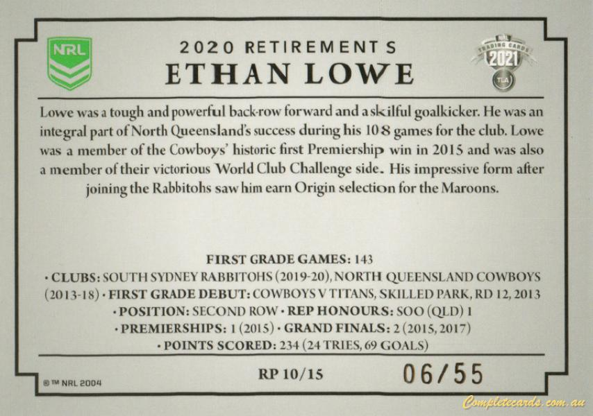 Ethan Lowe back