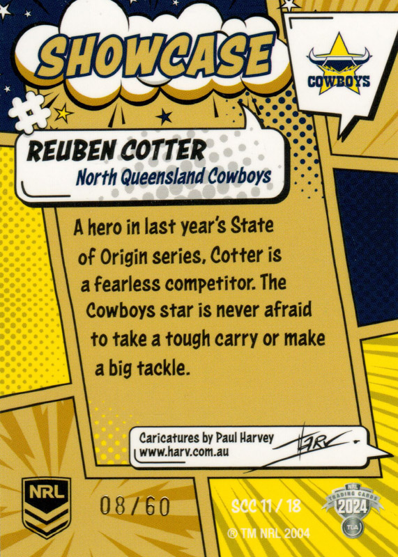 Reuben Cotter back