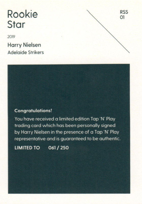 Harry Nielsen back