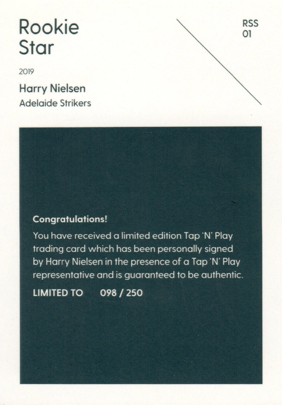 Harry Nielsen back