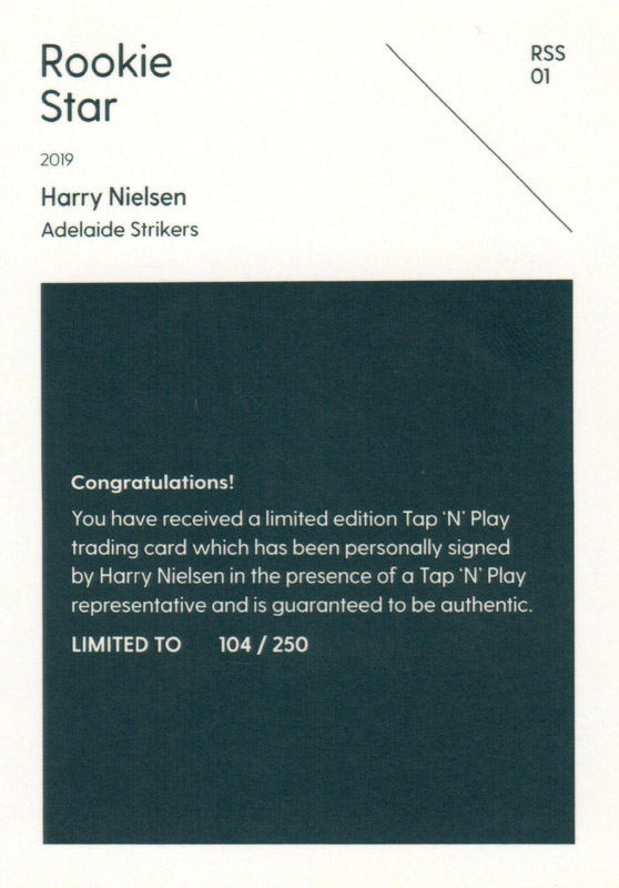 Harry Nielsen back