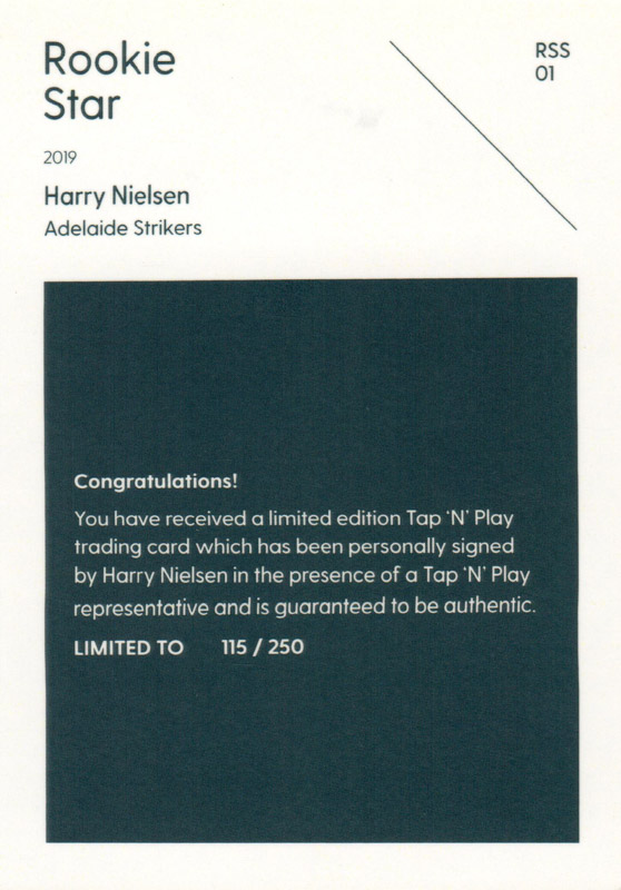 Harry Nielsen back