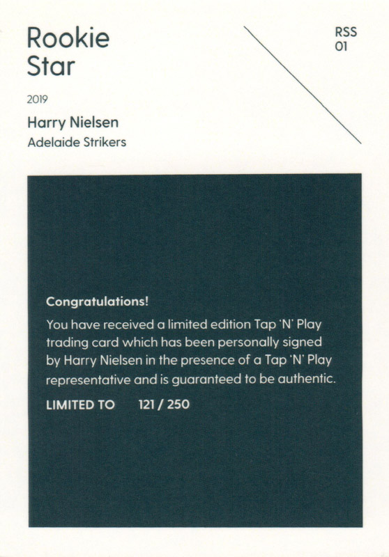 Harry Nielsen back