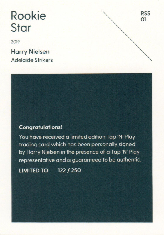 Harry Nielsen back