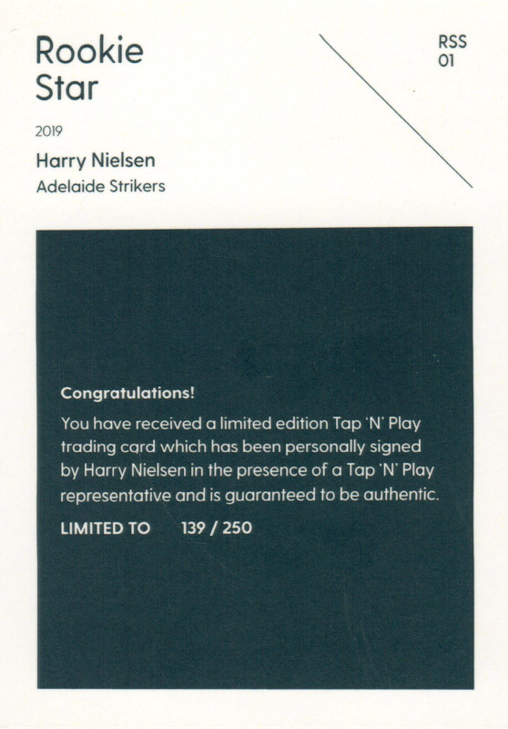 Harry Nielsen back