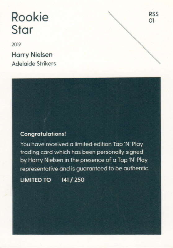 Harry Nielsen back