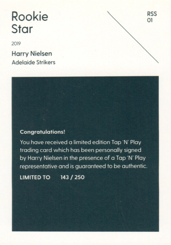 Harry Nielsen back