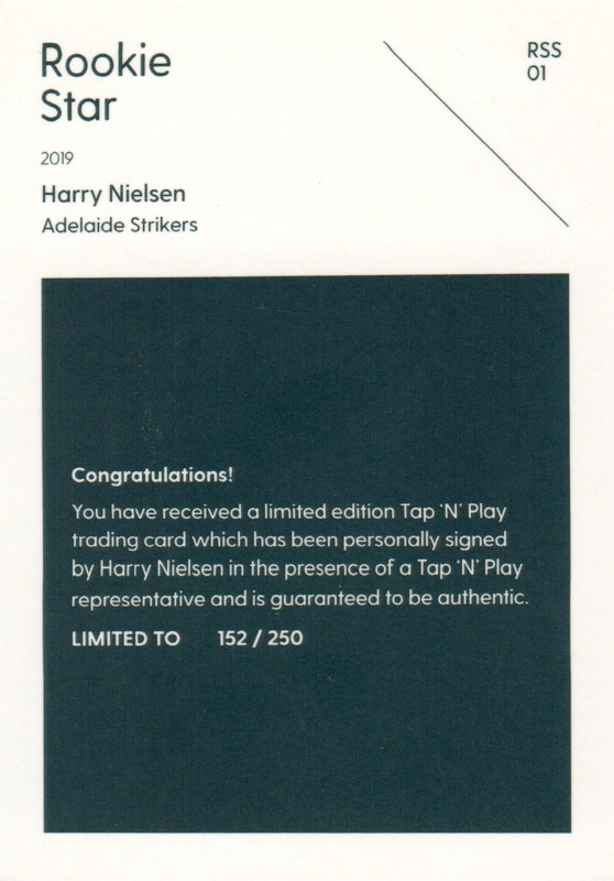 Harry Nielsen back