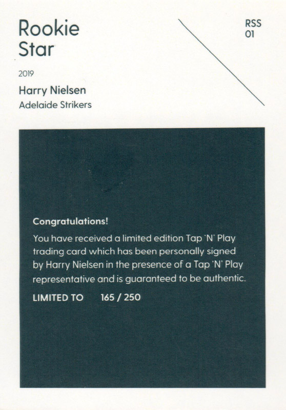 Harry Nielsen back