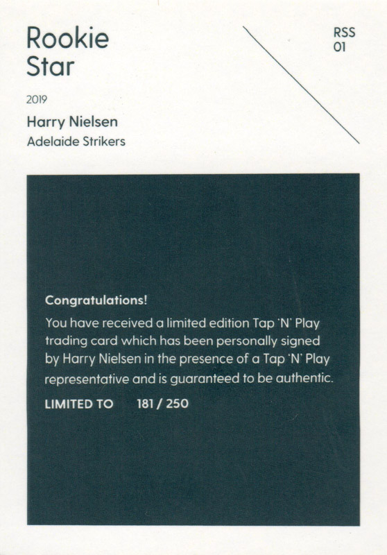 Harry Nielsen back