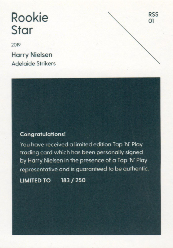 Harry Nielsen back