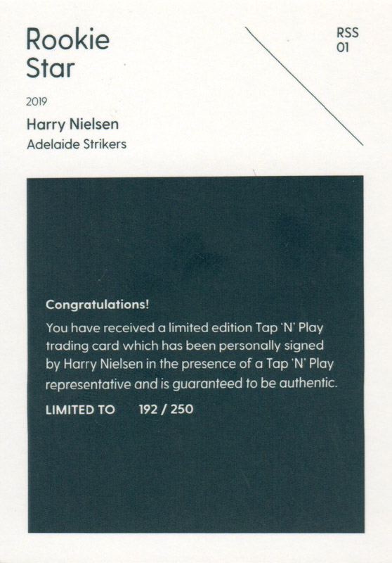 Harry Nielsen back