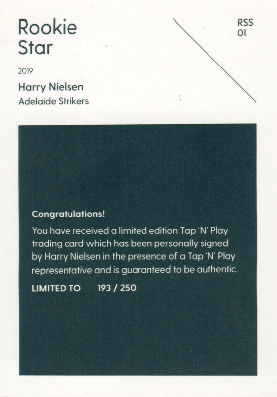 Harry Nielsen back