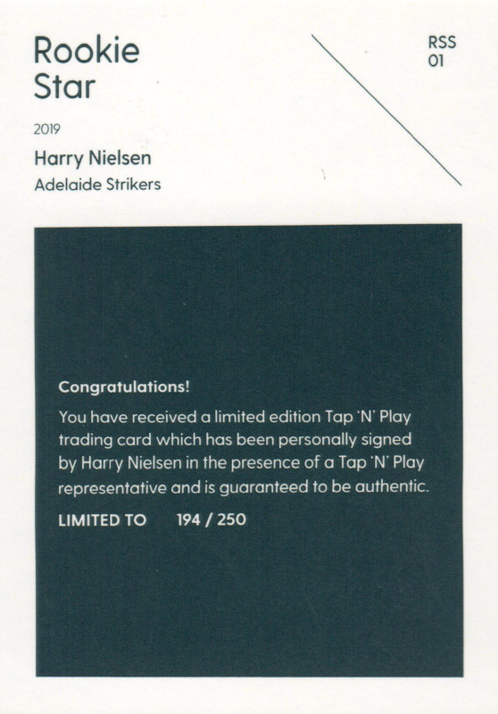 Harry Nielsen back