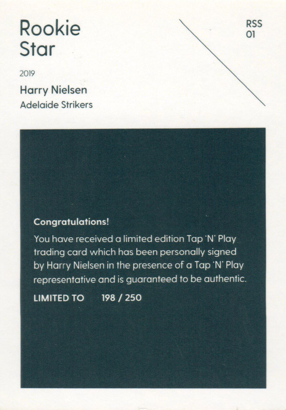 Harry Nielsen back