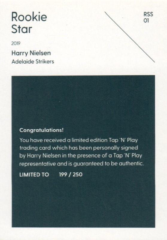 Harry Nielsen back