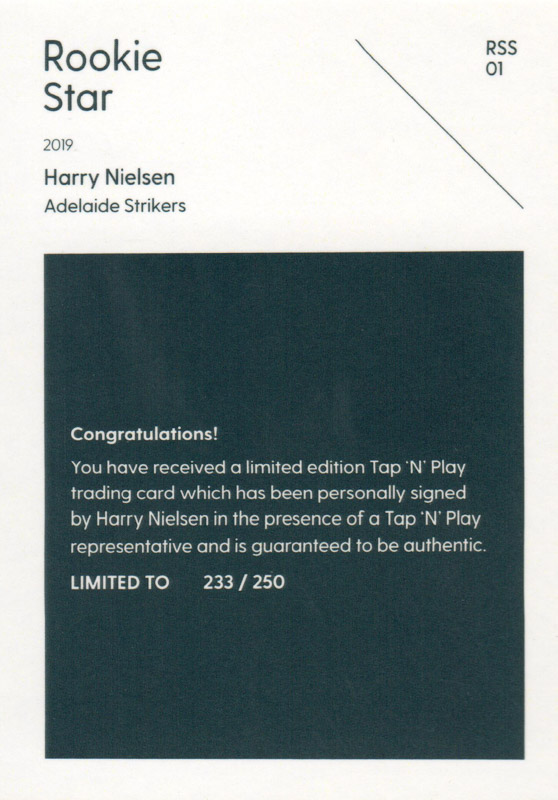 Harry Nielsen back