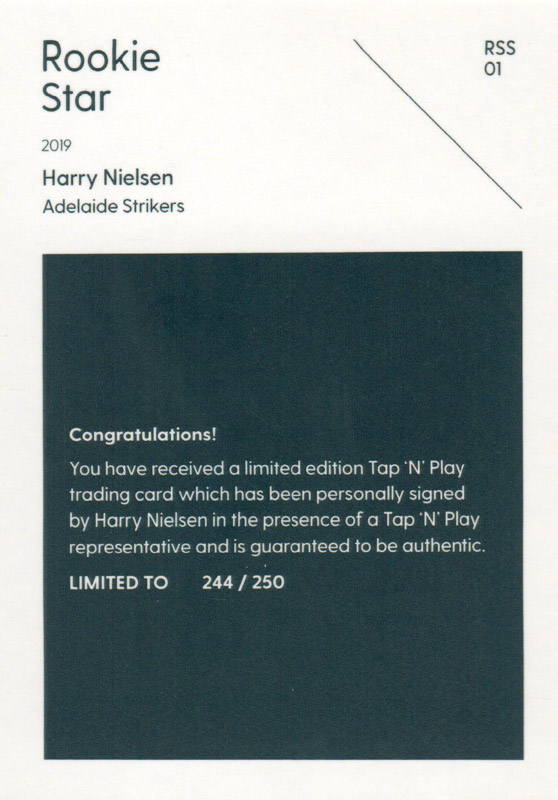 Harry Nielsen back