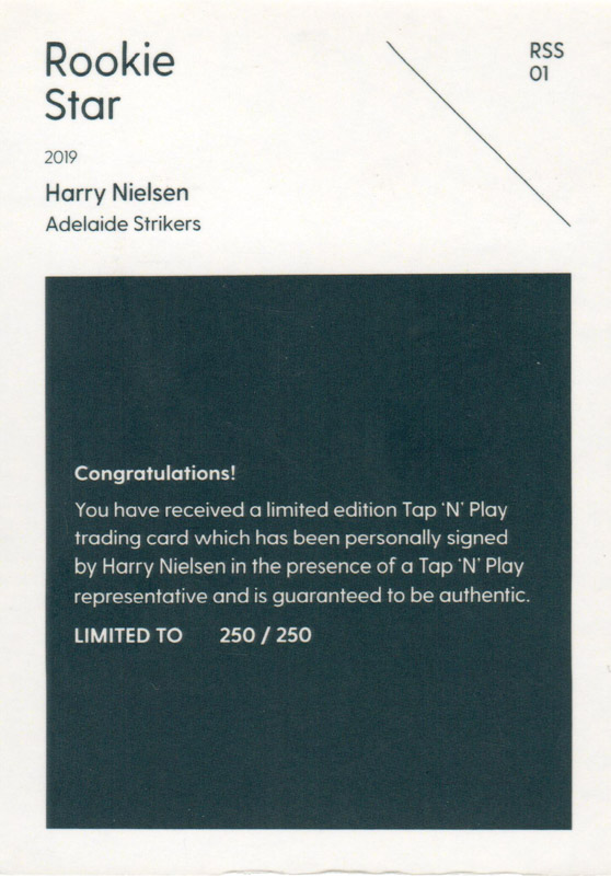 Harry Nielsen back