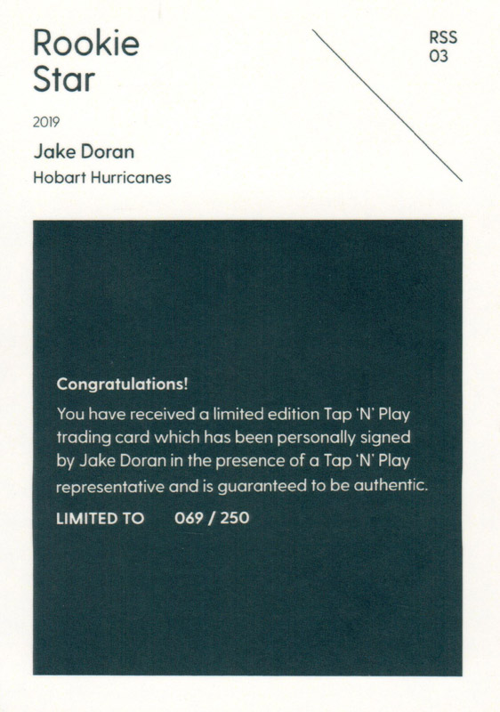 Jake Doran back