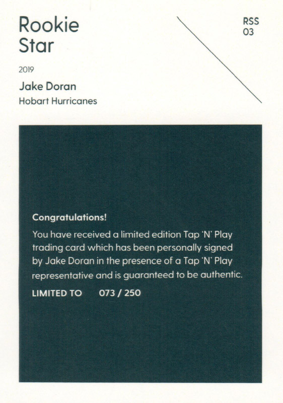Jake Doran back