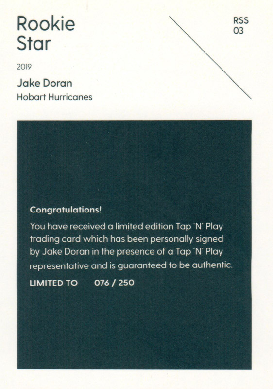 Jake Doran back