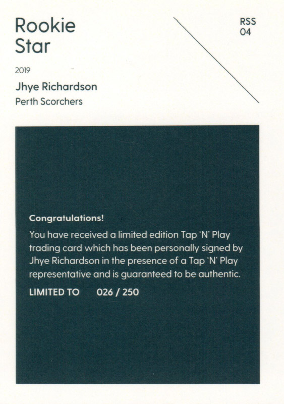 Jhye Richardson back