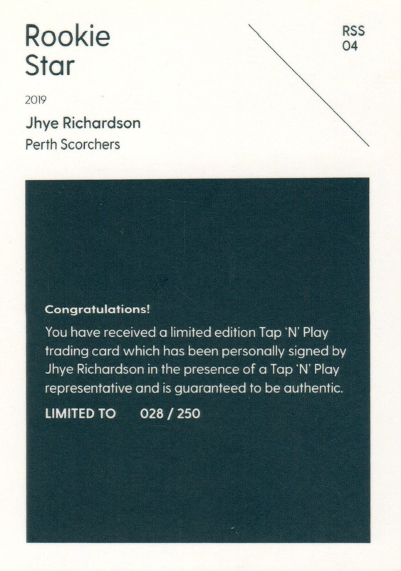 Jhye Richardson back