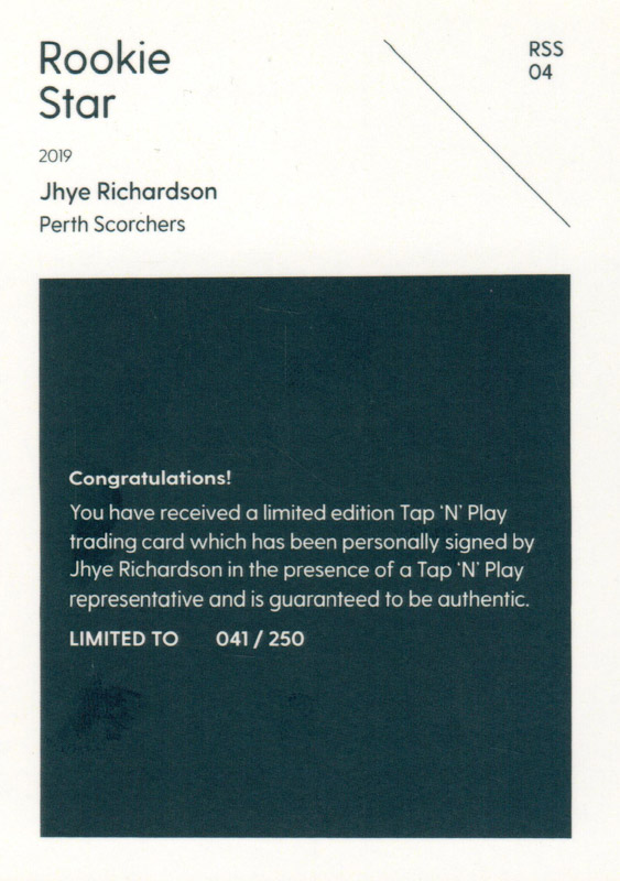 Jhye Richardson back