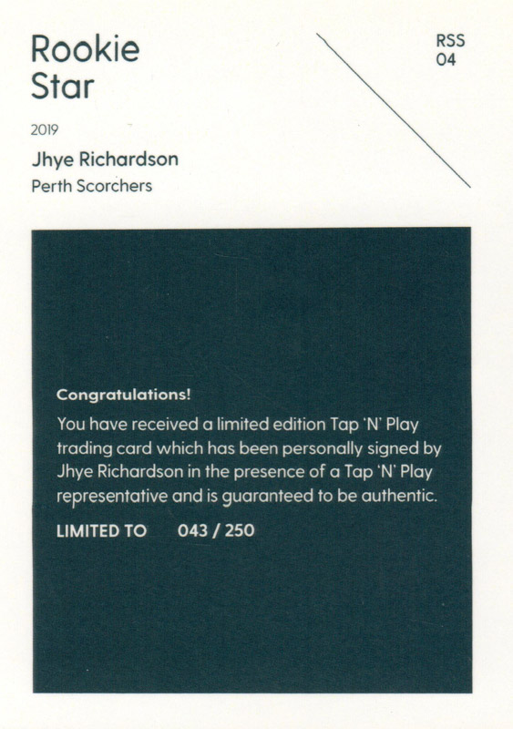 Jhye Richardson back
