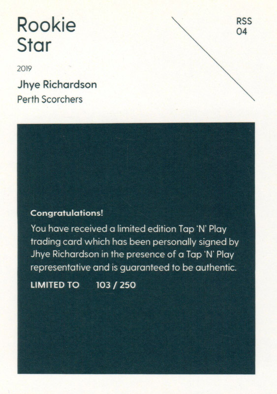 Jhye Richardson back
