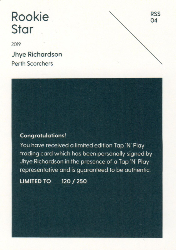 Jhye Richardson back