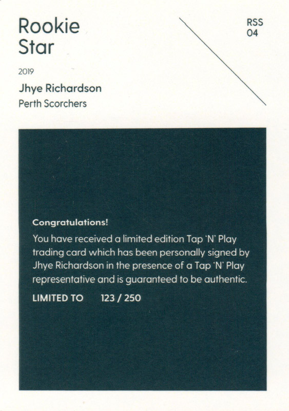 Jhye Richardson back