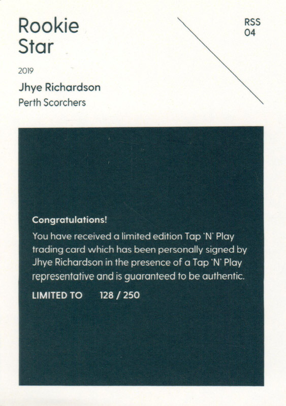 Jhye Richardson back