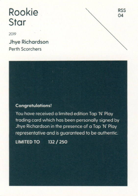 Jhye Richardson back