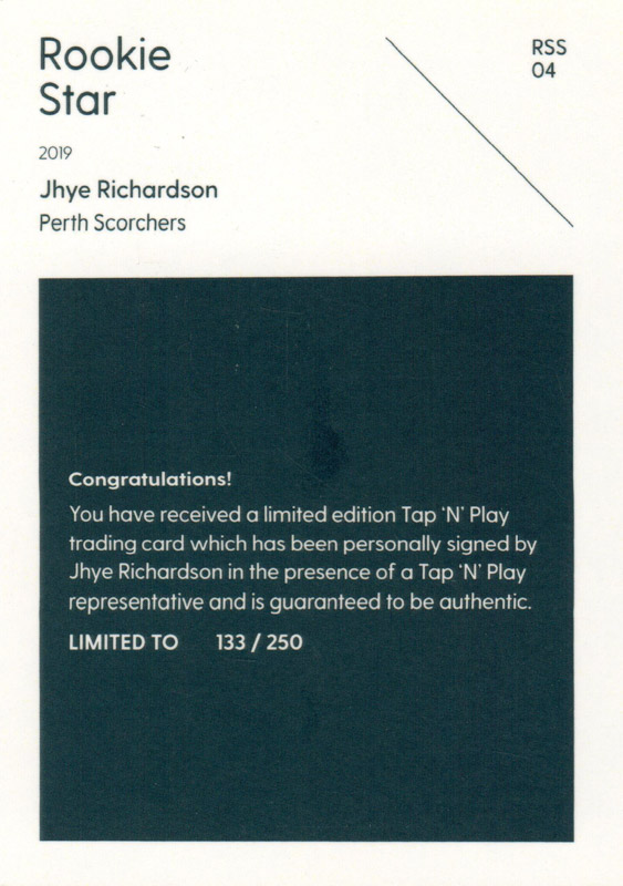 Jhye Richardson back