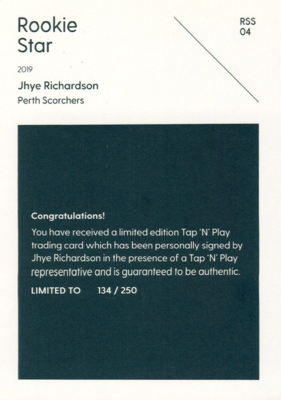 Jhye Richardson back