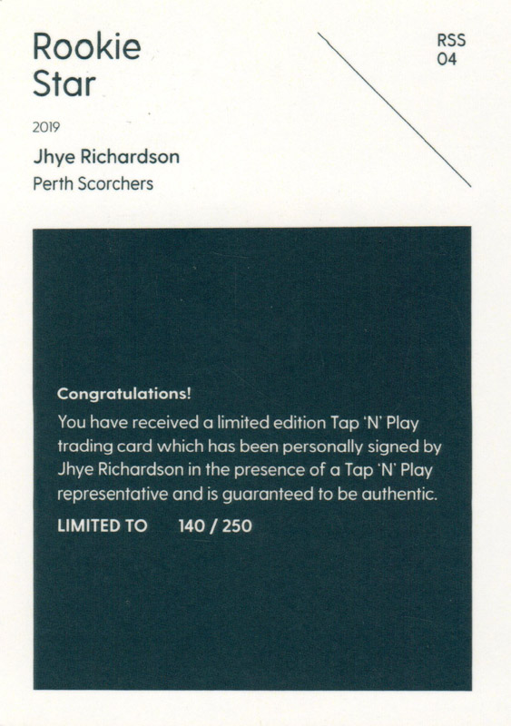 Jhye Richardson back