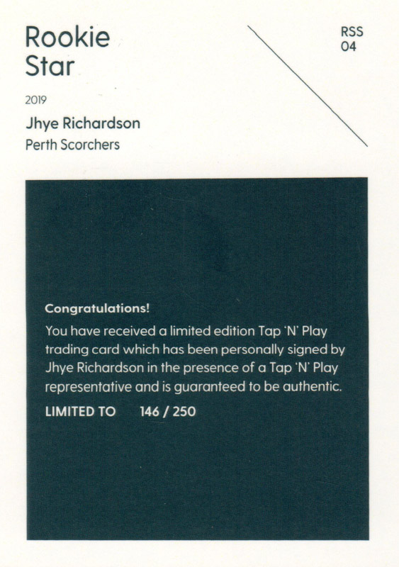 Jhye Richardson back