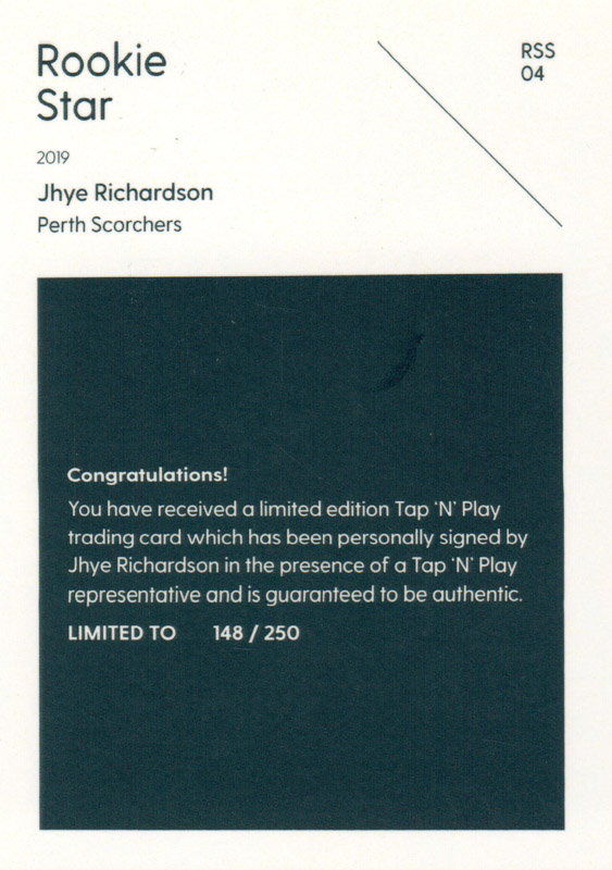 Jhye Richardson back