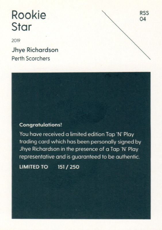 Jhye Richardson back