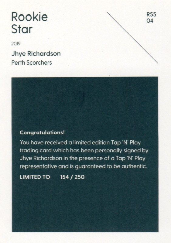 Jhye Richardson back