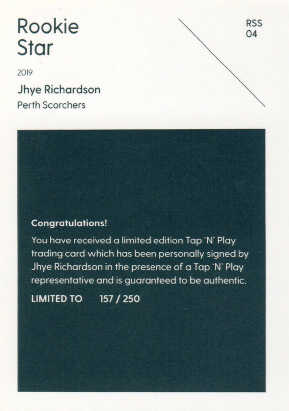 Jhye Richardson back