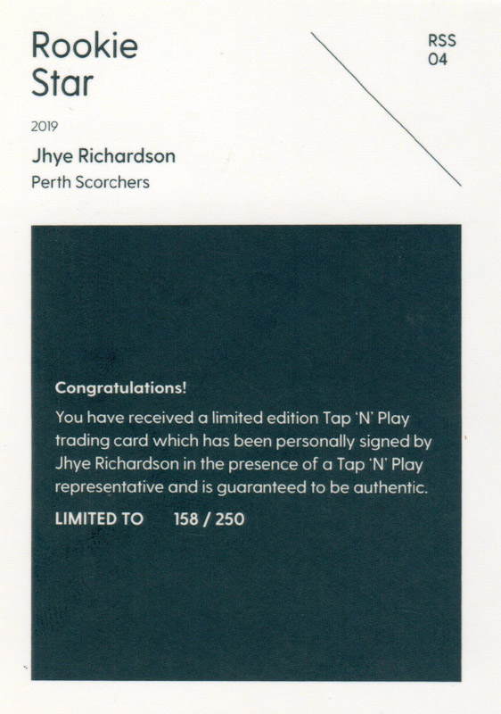 Jhye Richardson back