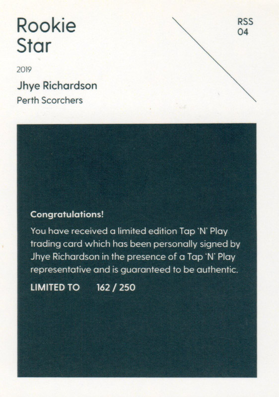 Jhye Richardson back