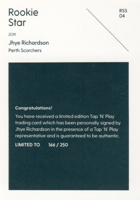 Jhye Richardson back