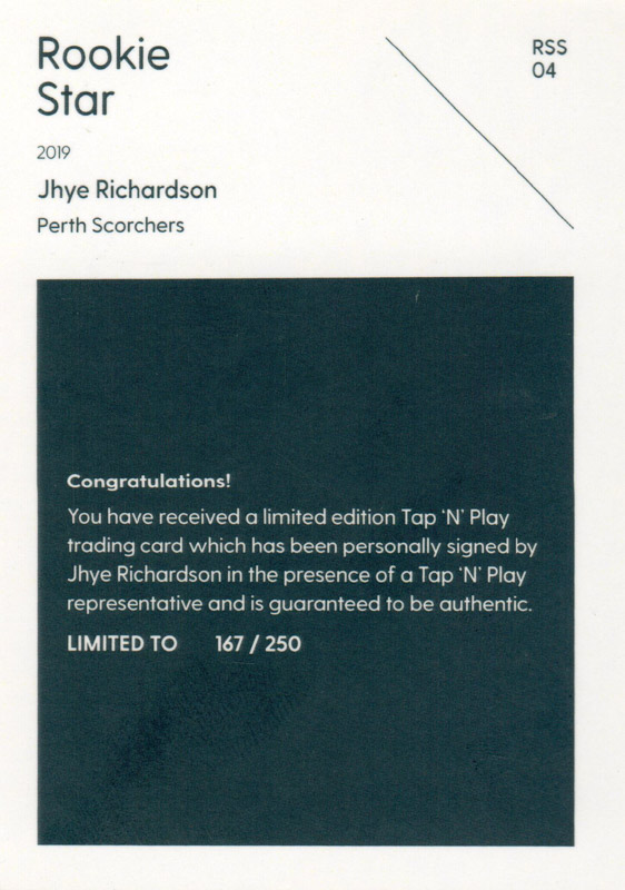 Jhye Richardson back